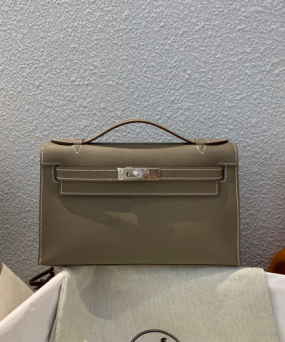 에르메스 미니 켈리백22 에토프 은장 앱송